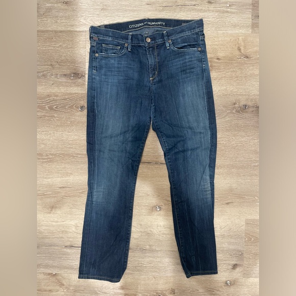 Citizens Of Humanity Denim - Citizens of Humanity Medium Elson Medium Rise Straight leg Jeans